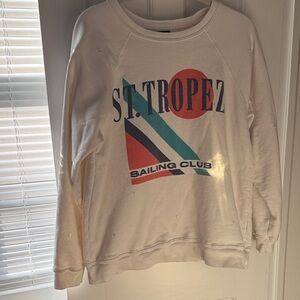 St. Tropez Sailing Club Cream Sweater